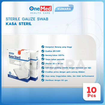 ONEMED - Kasa Steril 16x16cm isi 10's | KUMARA 4 ginee 20251210122559368 8109196229