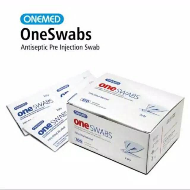 ONEMED - Alcohol Swab Oneswab isi 100's | KUMARA 3 ONEMED - Alcohol Swab Oneswab isi 100's | KUMARA - Image 3