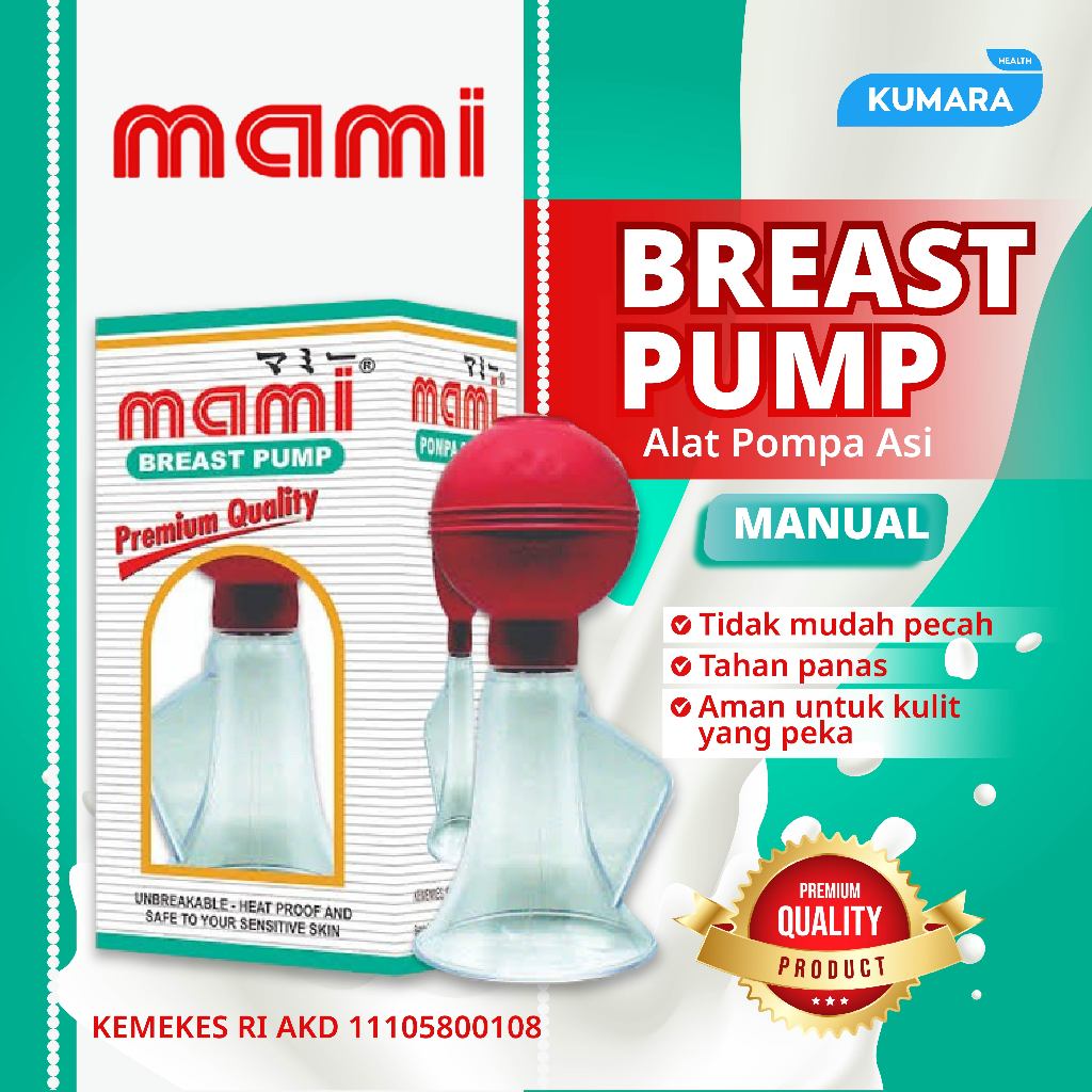 MAMI - Breast Pump / Alat Pompa Asi Manual / Alat Bantu Ambil ASI 1 MAMI - Breast Pump / Alat Pompa Asi Manual / Alat Bantu Ambil ASI