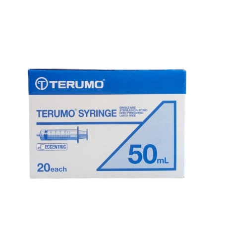 TERUMO - Syringe 50cc Lubang Pinggir / Luer Eccentric isi 20 BOX 1 TERUMO - Syringe 50cc Lubang Pinggir / Luer Eccentric isi 20 BOX