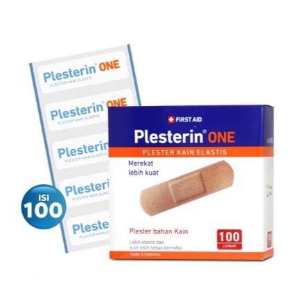 ONEMED - Plesterin One Kain Elastis Isi 100'S / Plester Luka Kain Box Kotak 2 ONEMED - Plesterin One Kain Elastis Isi 100'S / Plester Luka Kain Box Kotak - Image 2