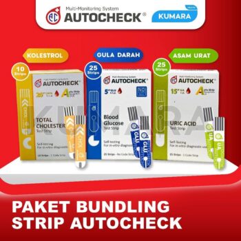 AUTOCHECK - Paket Isi Ulang Strip 3in1 / Glucose / Cholesterol / Uric Acid 4 ginee 20251211150607847 1255474244
