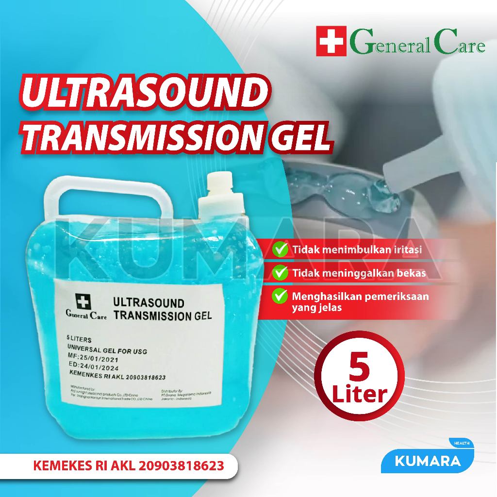 GENERAL CARE - USG Gel / Gel Ultrasound 5 Liter 1 GENERAL CARE - USG Gel / Gel Ultrasound 5 Liter