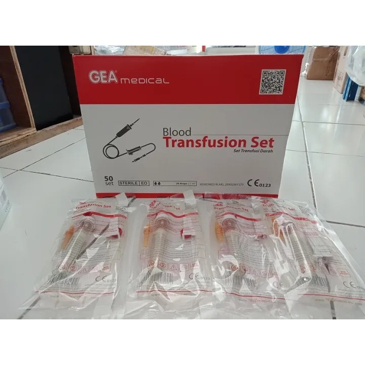 GEA - Blood Set / Blood Tranfusion Set Box isi 50's 4 GEA - Blood Set / Blood Tranfusion Set Box isi 50's - Image 4