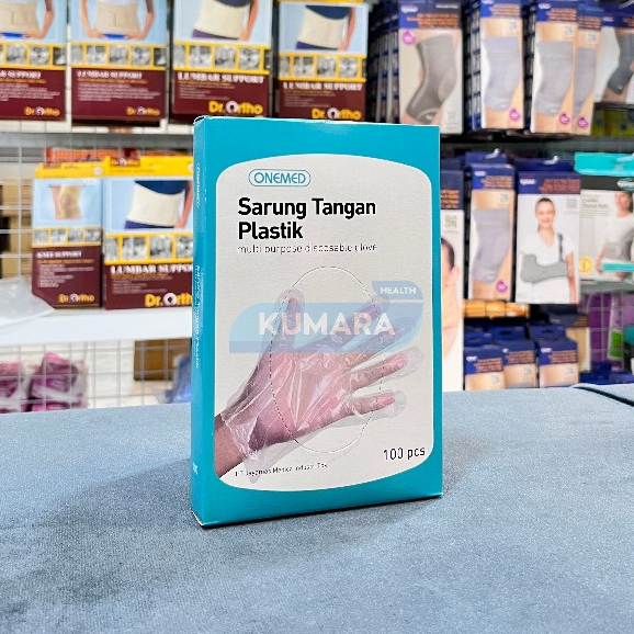 ONEMED - Sarung Tangan Plastik Box Isi 100'S / Sarung Tangan Plastik 5 ONEMED - Sarung Tangan Plastik Box Isi 100'S / Sarung Tangan Plastik - Image 5