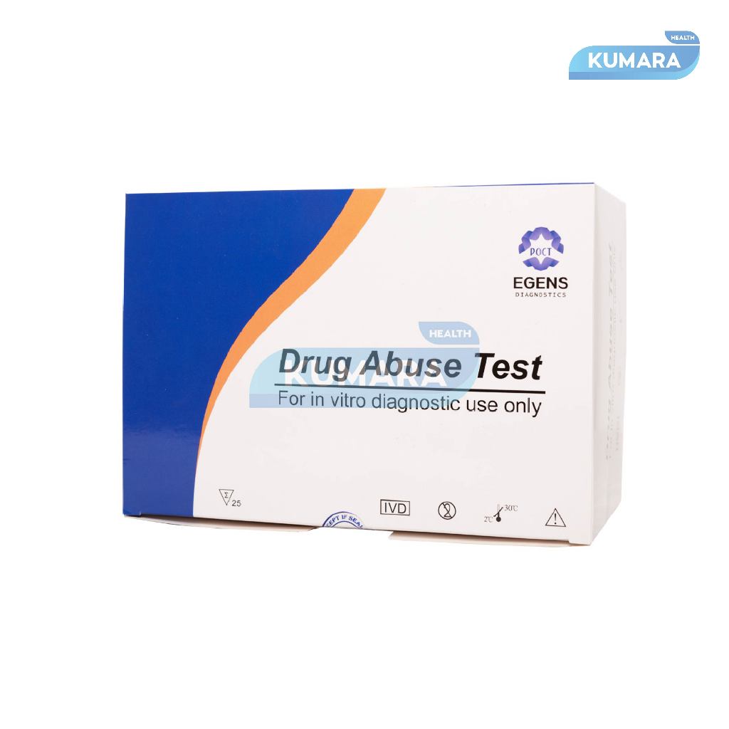 EGENS - Multi Drug Test 3 Parameter / Drug Abuse Test Cassete 25's 3 EGENS - Multi Drug Test 3 Parameter / Drug Abuse Test Cassete 25's - Image 3