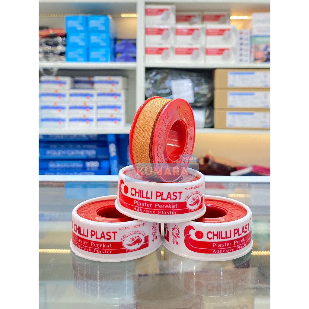 CHILI PLAST - Plester Perekat 1.25 cm x 4.5 m Roll 7 CHILI PLAST - Plester Perekat 1.25 cm x 4.5 m Roll - Image 7