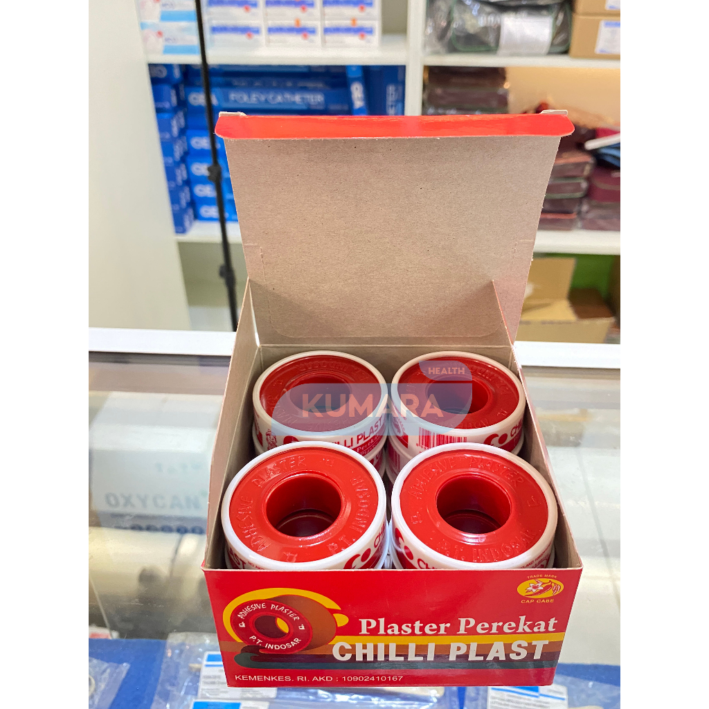 CHILI PLAST - Plester Perekat 1.25 cm x 4.5 m Roll 9 CHILI PLAST - Plester Perekat 1.25 cm x 4.5 m Roll - Image 9