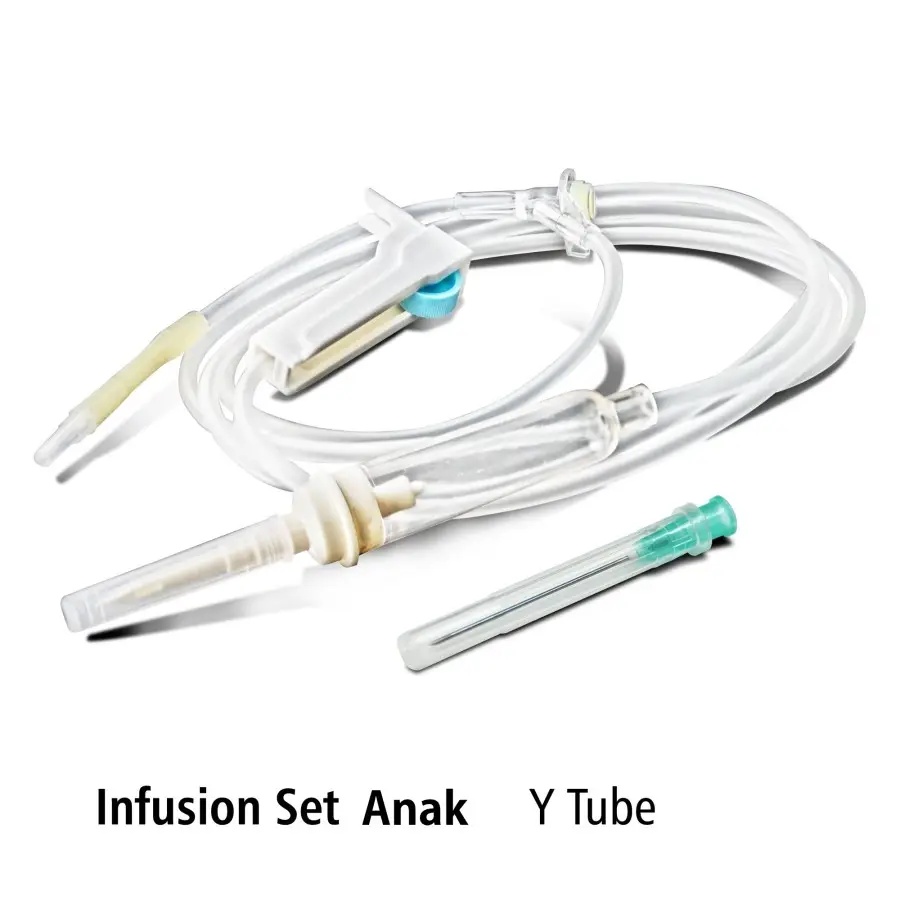 ONEMED - Infusion Set Tipe Y Anak / Selang Infus Anak Tipe Y Box isi 50's 3 ONEMED - Infusion Set Tipe Y Anak / Selang Infus Anak Tipe Y Box isi 50's - Image 3