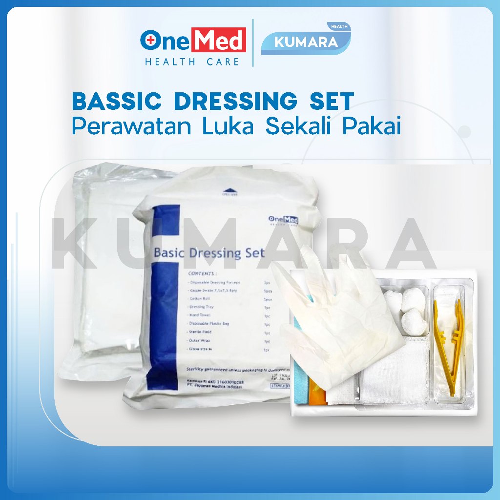 ONEMED - Basic Dressing Set Perawatan Luka Sekali Pakai 1 ONEMED - Basic Dressing Set Perawatan Luka Sekali Pakai