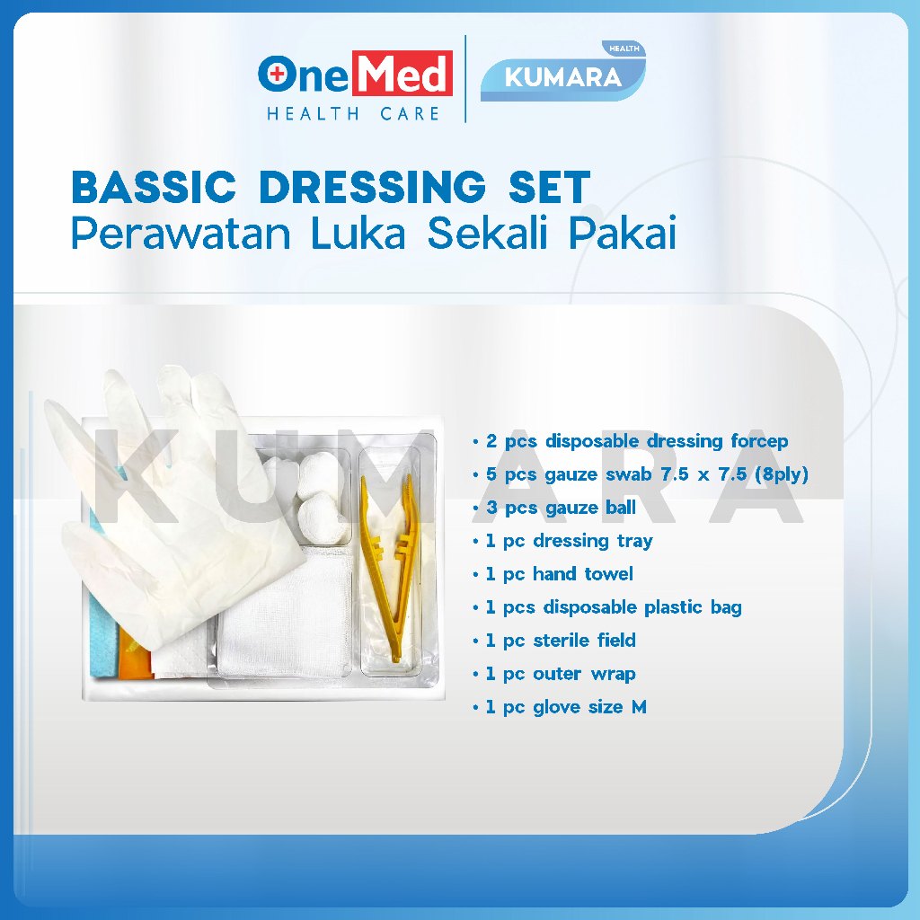 ONEMED - Basic Dressing Set Perawatan Luka Sekali Pakai 2 ONEMED - Basic Dressing Set Perawatan Luka Sekali Pakai - Image 2
