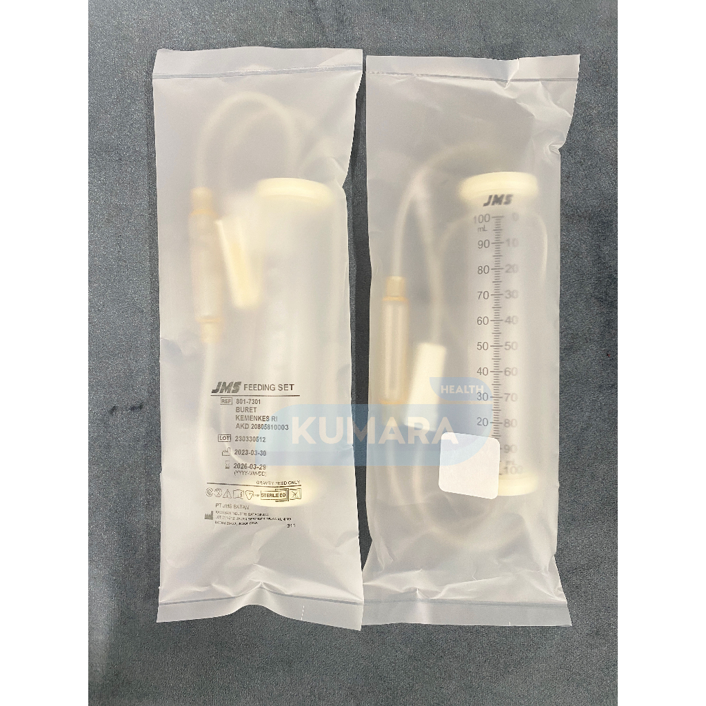 JMS - Feeding Set 100ml / Feeding Buret Volumetric Transfusion Set Pcs 3 JMS - Feeding Set 100ml / Feeding Buret Volumetric Transfusion Set Pcs - Image 3