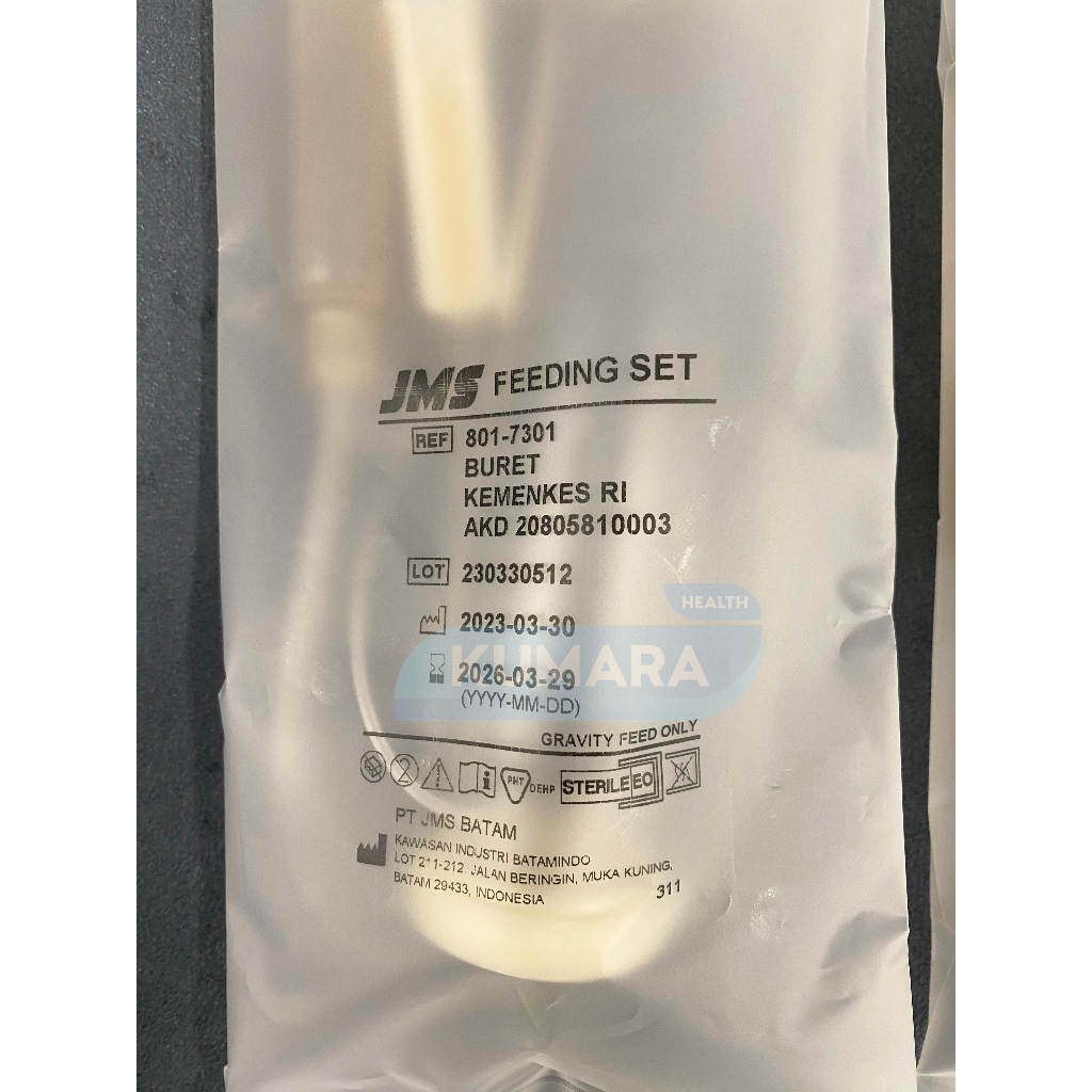 JMS - Feeding Set 100ml / Feeding Buret Volumetric Transfusion Set Pcs 5 JMS - Feeding Set 100ml / Feeding Buret Volumetric Transfusion Set Pcs - Image 5