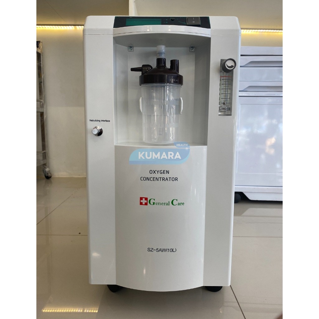 GENERAL CARE - Oxygen Concentrator 10 Liter SZ-5AW / Alat Penghasil Oksigen & Nebulizer 4 GENERAL CARE - Oxygen Concentrator 10 Liter SZ-5AW / Alat Penghasil Oksigen & Nebulizer - Image 4