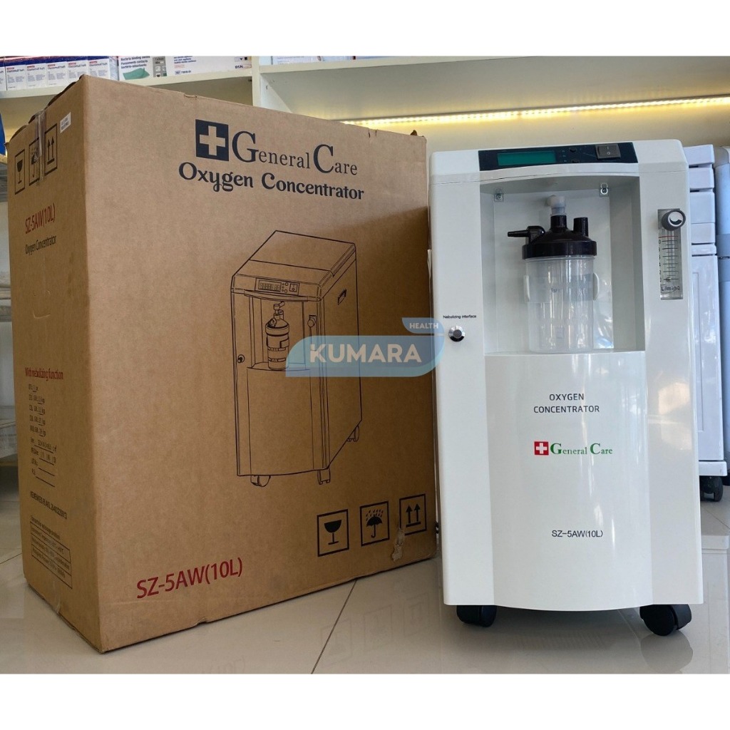 GENERAL CARE - Oxygen Concentrator 10 Liter SZ-5AW / Alat Penghasil Oksigen & Nebulizer 7 GENERAL CARE - Oxygen Concentrator 10 Liter SZ-5AW / Alat Penghasil Oksigen & Nebulizer - Image 7
