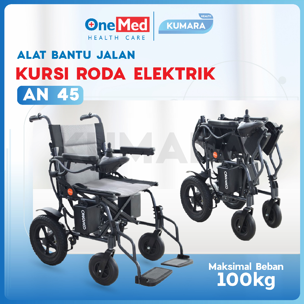 ONEMED - Kursi Roda Elektrik AN 45 / Electric Wheelchair Lipat 2 ONEMED - Kursi Roda Elektrik AN 45 / Electric Wheelchair Lipat - Image 2