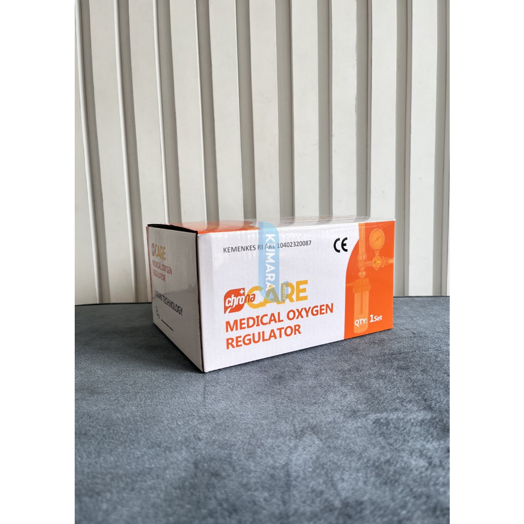 CHRONA CARE Regulator Oksigen | Teknologi Jepang & Material Brass | BOX 6 CHRONA CARE Regulator Oksigen | Teknologi Jepang & Material Brass | BOX - Image 6