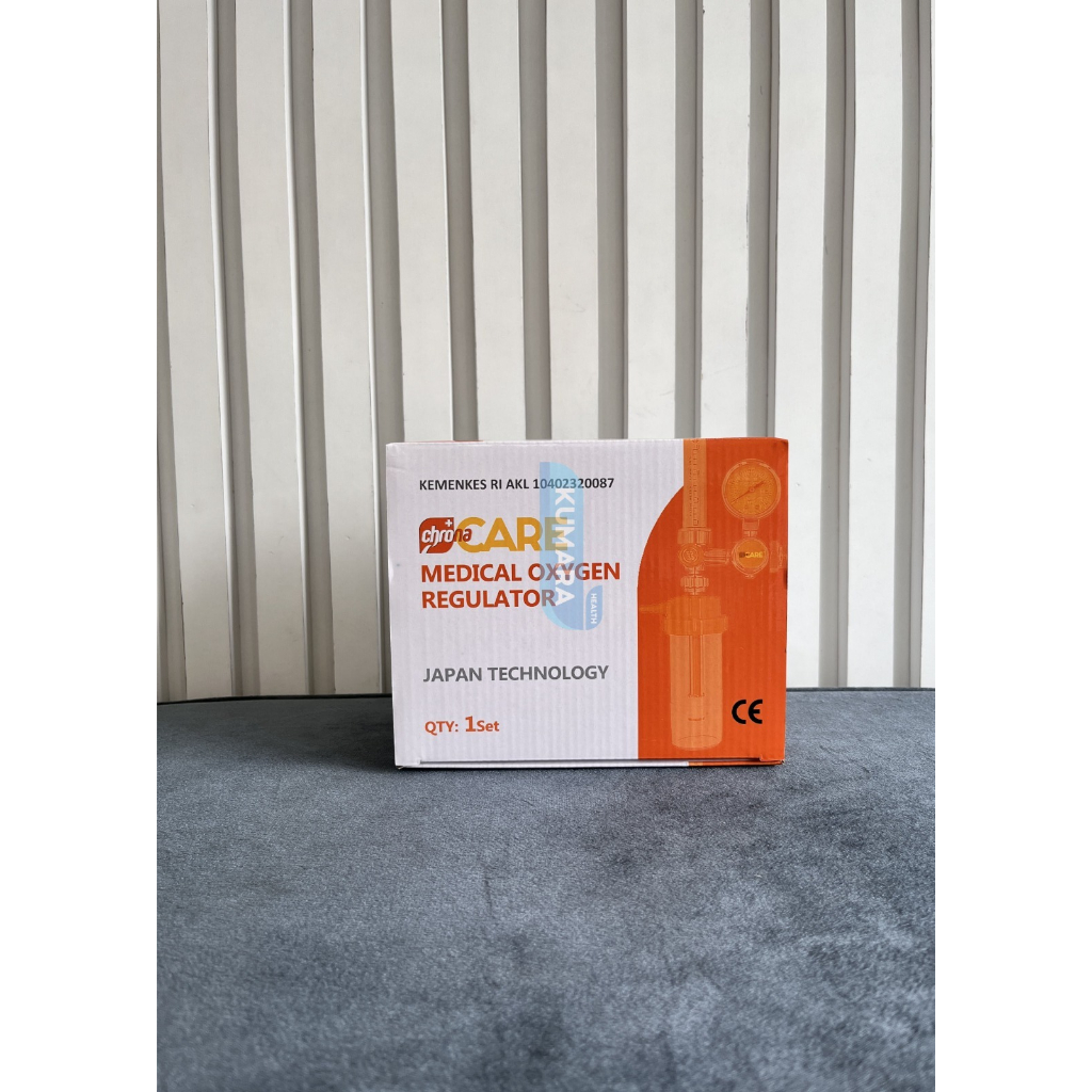CHRONA CARE Regulator Oksigen | Teknologi Jepang & Material Brass | BOX 7 CHRONA CARE Regulator Oksigen | Teknologi Jepang & Material Brass | BOX - Image 7