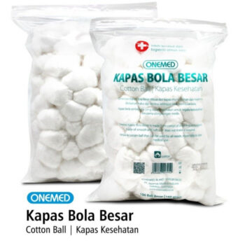 ONEMED - Kapas Bola Besar 160gr / Cotton Ball isi 100's 4 ginee 20251211173625889 8753372514