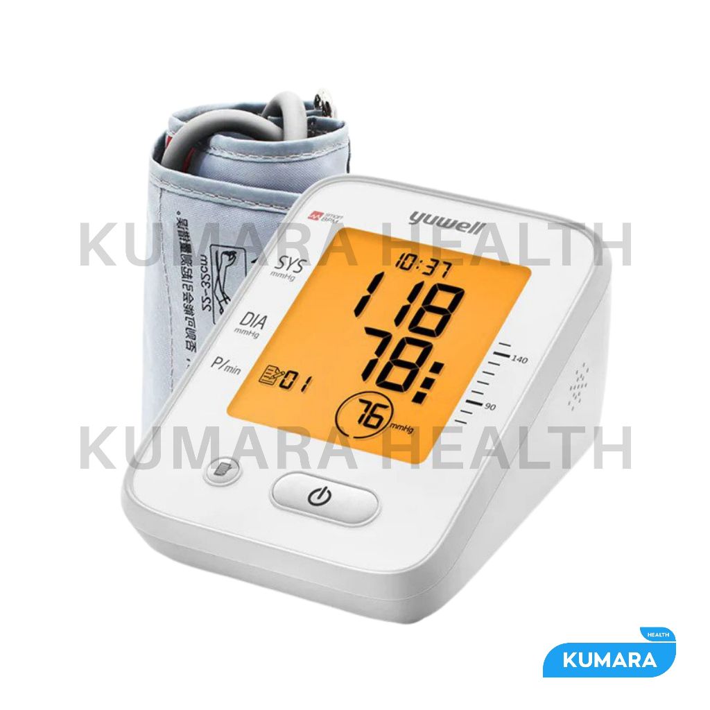 YUWELL - Tensimeter Digital YE 660 F / Alat Cek Tekanan Darah Digital + Adaptor 3 YUWELL - Tensimeter Digital YE 660 F / Alat Cek Tekanan Darah Digital + Adaptor - Image 3