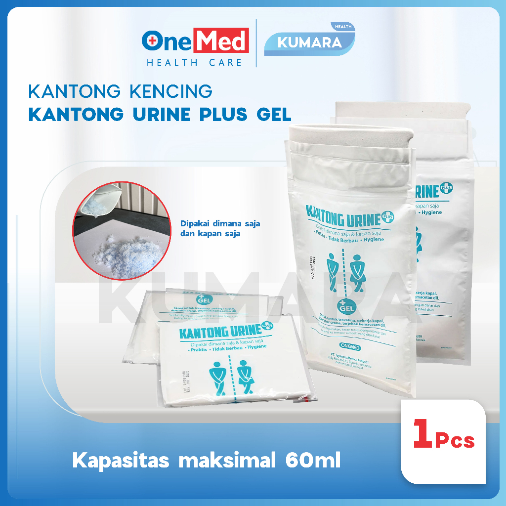 ONEMED - Kantong Urine Plus Gel Kantong Kencing Pcs 1 ONEMED - Kantong Urine Plus Gel Kantong Kencing Pcs