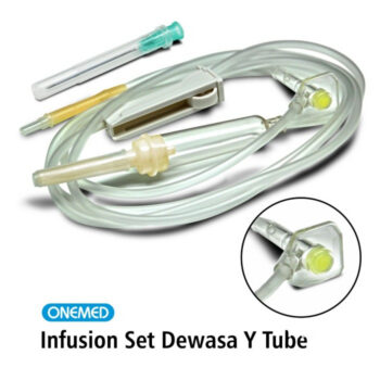 ONEMED - Infusion Set Tipe Y Dewasa / Selang Infus Dewasa Tipe Y Pcs 4 ginee 20251212105723484 8557144285