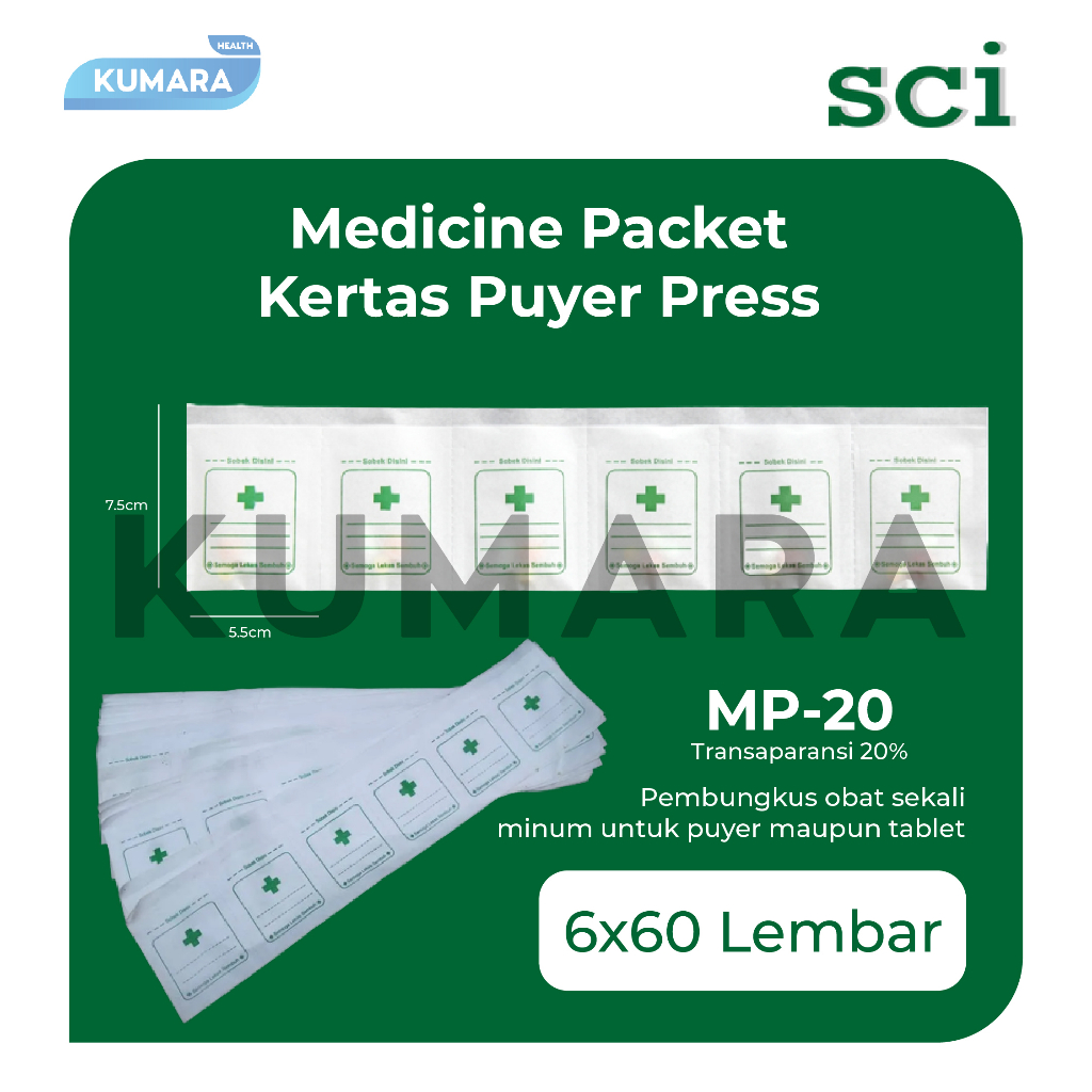 SCI - Kertas Puyer Press MP SI-20 Pack 1 SCI - Kertas Puyer Press MP SI-20 Pack