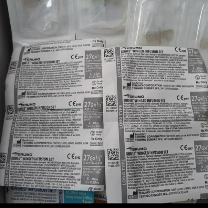 TERUMO - Surflo Wing Needle 23G 25G 27G Box 4 TERUMO - Surflo Wing Needle 23G 25G 27G Box - Image 4