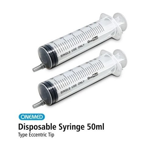 Onemed - Spuit 50cc Tanpa Jarum / Per PCS 3 Onemed - Spuit 50cc Tanpa Jarum / Per PCS - Image 3