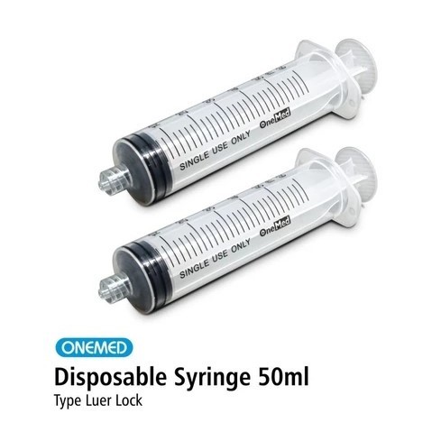 Onemed - Spuit 50cc Tanpa Jarum / Per PCS 4 Onemed - Spuit 50cc Tanpa Jarum / Per PCS - Image 4