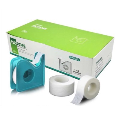 ONEMED - Isopore Dispenser / Plester Kertas Paper Tape BOX 2 ONEMED - Isopore Dispenser / Plester Kertas Paper Tape BOX - Image 2