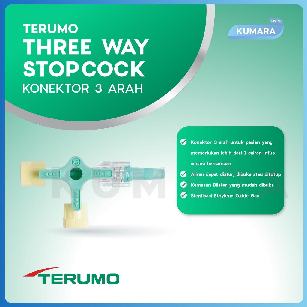 TERUMO - Three Way Stopcock Pcs 2 TERUMO - Three Way Stopcock Pcs - Image 2