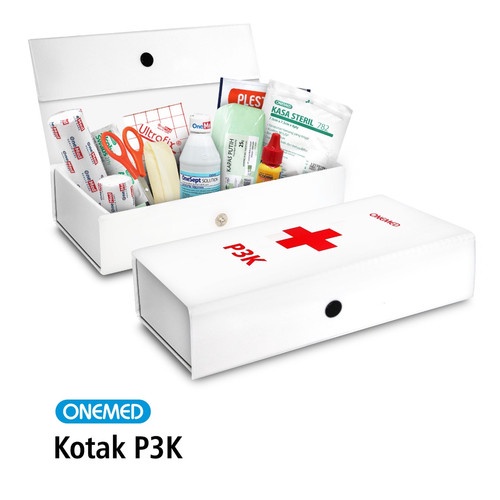 ONEMED - Kotak P3K + Isi Set 2 ONEMED - Kotak P3K + Isi Set - Image 2