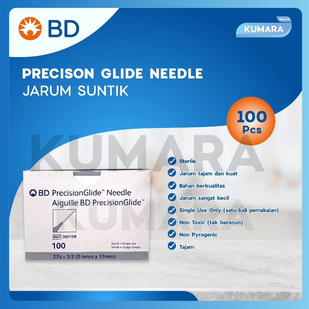 BD - Precision Glide Needle / Jarum Suntik Precision Glide BOX 2 BD - Precision Glide Needle / Jarum Suntik Precision Glide BOX - Image 2