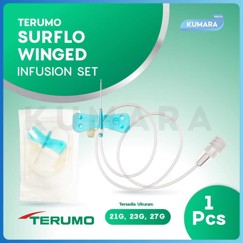 TERUMO - Wing Needle Surflo Winged Infusion Set Pcs 1 TERUMO - Wing Needle Surflo Winged Infusion Set Pcs
