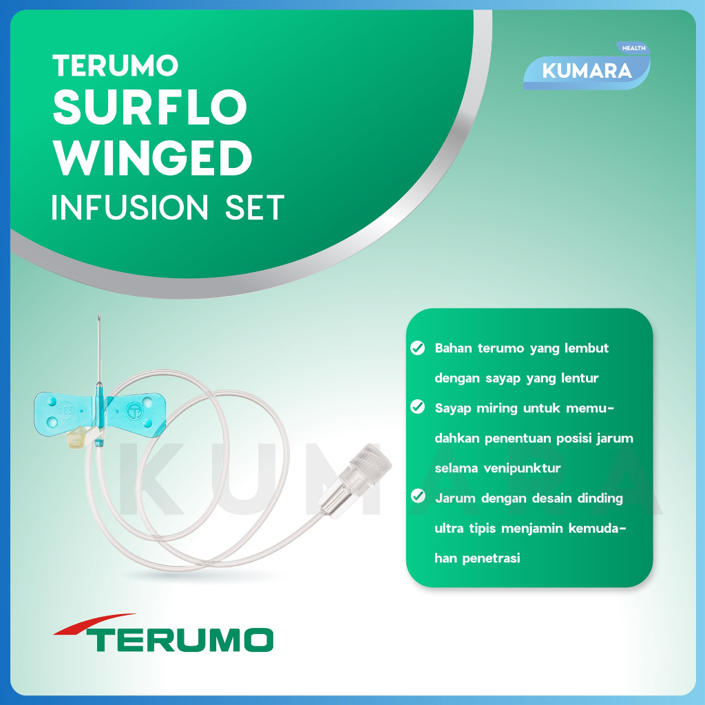 TERUMO - Wing Needle Surflo Winged Infusion Set Pcs 2 TERUMO - Wing Needle Surflo Winged Infusion Set Pcs - Image 2