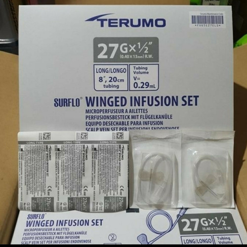 TERUMO - Wing Needle Surflo Winged Infusion Set Pcs 4 TERUMO - Wing Needle Surflo Winged Infusion Set Pcs - Image 4
