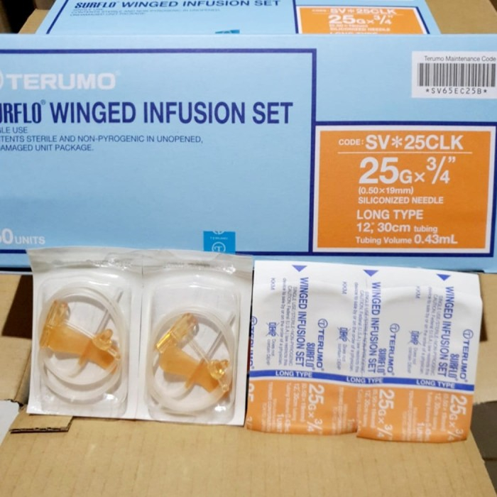TERUMO - Wing Needle Surflo Winged Infusion Set Pcs 7 TERUMO - Wing Needle Surflo Winged Infusion Set Pcs - Image 7