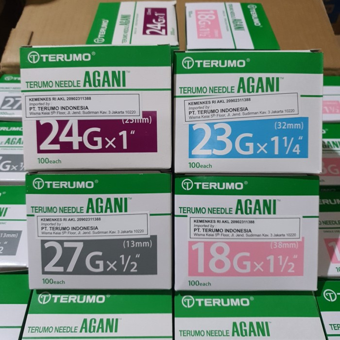 TERUMO - Needle Agani / Jarum Suntik Sekali Pakai BOX 3 TERUMO - Needle Agani / Jarum Suntik Sekali Pakai BOX - Image 3