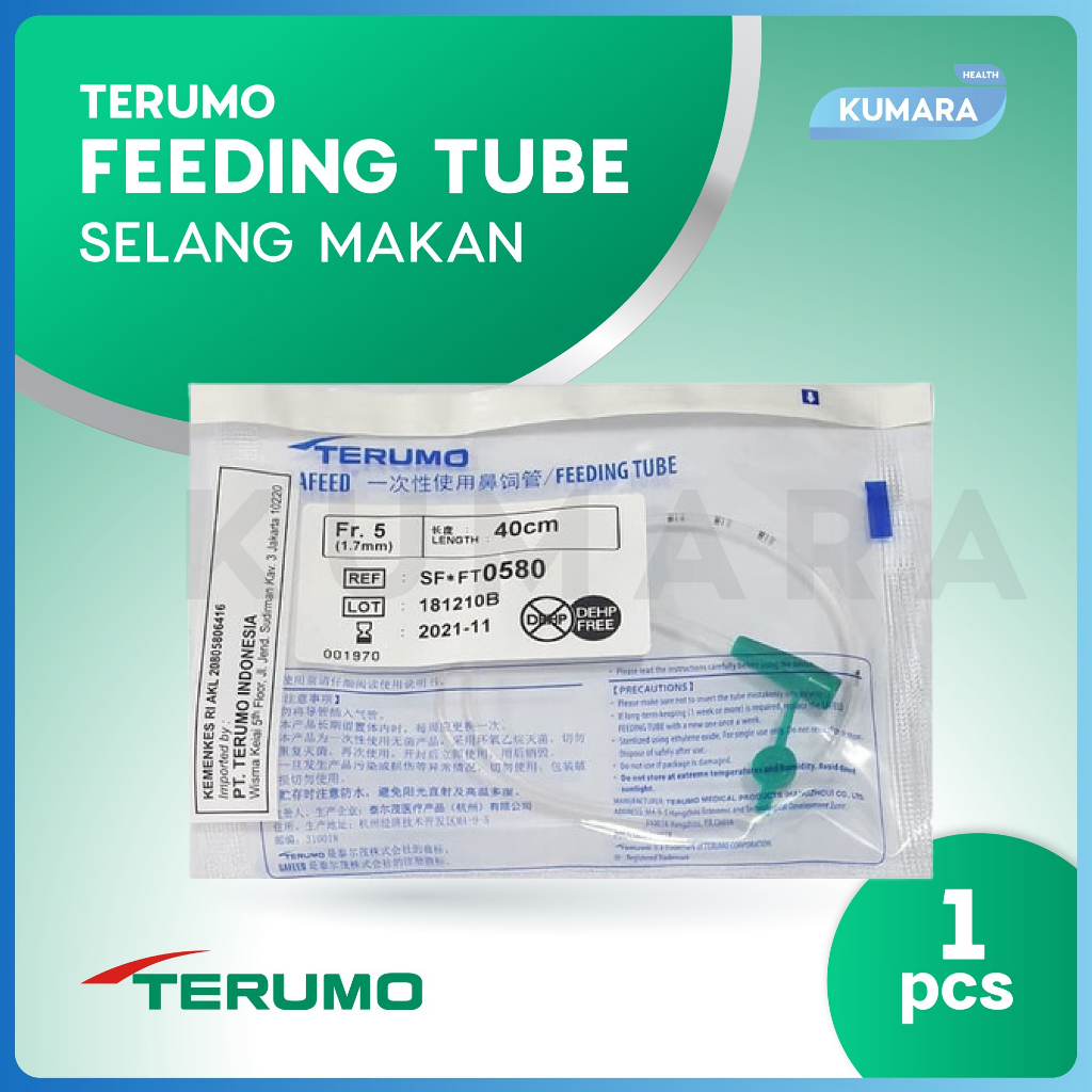 TERUMO - NGT Feeding Tube / Selang Makan Pcs 2 TERUMO - NGT Feeding Tube / Selang Makan Pcs - Image 2