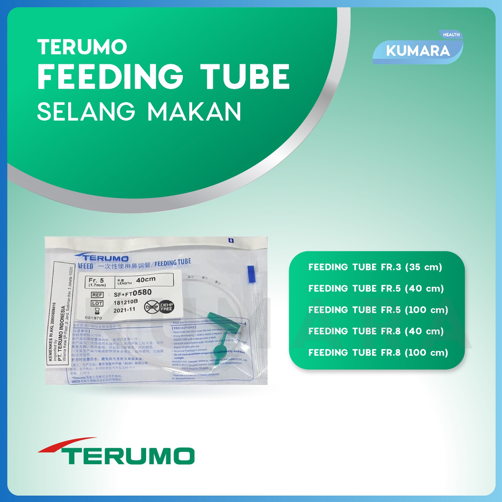 TERUMO - NGT Feeding Tube / Selang Makan Pcs 3 TERUMO - NGT Feeding Tube / Selang Makan Pcs - Image 3