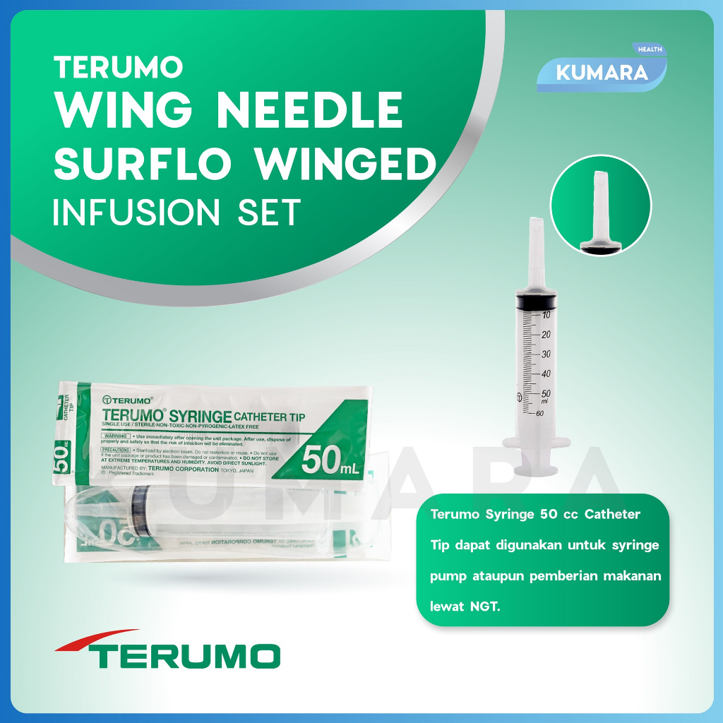 TERUMO - Syringe 50cc Eccentric & Catheter Tip Pcs 2 TERUMO - Syringe 50cc Eccentric & Catheter Tip Pcs - Image 2