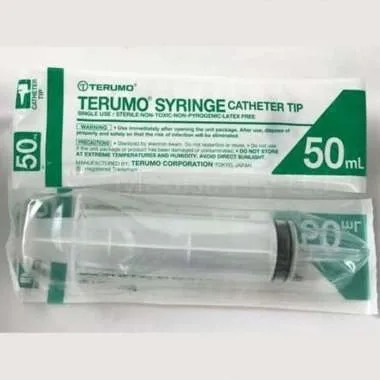 TERUMO - Syringe 50cc Eccentric & Catheter Tip Pcs 6 TERUMO - Syringe 50cc Eccentric & Catheter Tip Pcs - Image 6