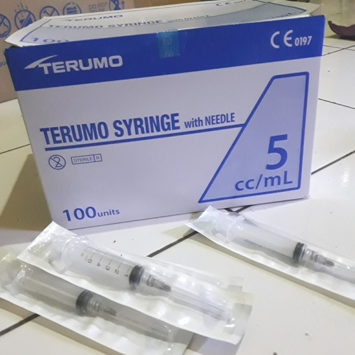 TERUMO - Syringe 5cc with Needle / Spuit 5ml BOX 5 TERUMO - Syringe 5cc with Needle / Spuit 5ml BOX - Image 5