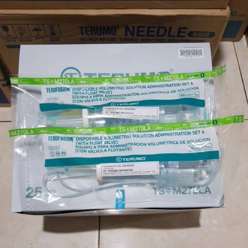 TERUMO - Microdrip Volumetric TS*PM270LA Feeding Set / Feeding Buret Pcs 5 TERUMO - Microdrip Volumetric TS*PM270LA Feeding Set / Feeding Buret Pcs - Image 5