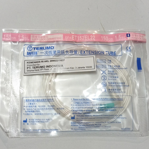 TERUMO - Extension Tube / Selang Penghubung NGT Pcs 5 TERUMO - Extension Tube / Selang Penghubung NGT Pcs - Image 5