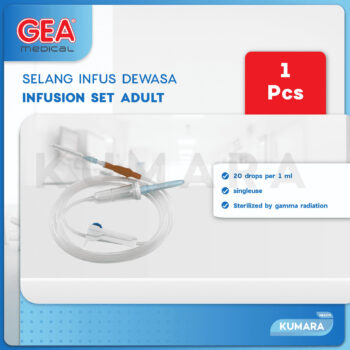 GEA - Infuset Dewasa / Infusion Set Selang Infus Dewasa PCS 4 ginee 20251216160758644 7852837023