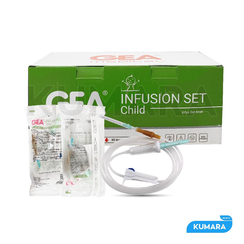 GEA - Infusion Set Anak / Selang Infus Anak PCS 2 GEA - Infusion Set Anak / Selang Infus Anak PCS - Image 2