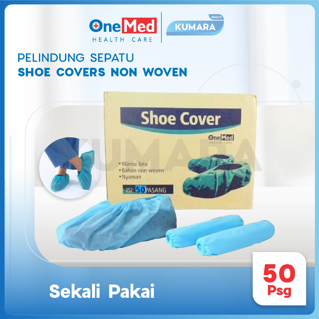 ONEMED - Shoe Cover / Alas Kaki isi 50 Pasang 1 ONEMED - Shoe Cover / Alas Kaki isi 50 Pasang