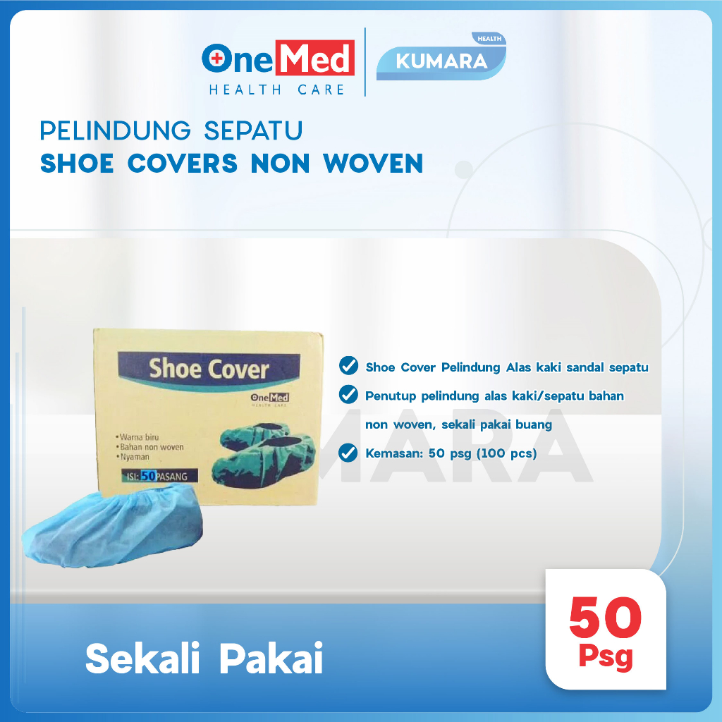ONEMED - Shoe Cover / Alas Kaki isi 50 Pasang 2 ONEMED - Shoe Cover / Alas Kaki isi 50 Pasang - Image 2